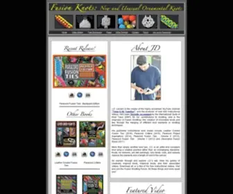 Fusionknots.com(Paracord Project & Celtic Knot Instruction) Screenshot
