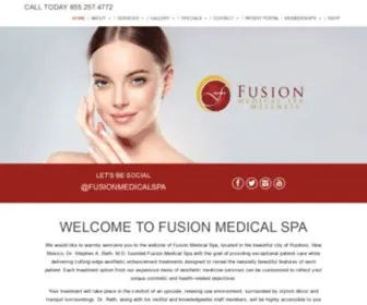 Fusionmedicalspa.net(Laser Hair Removal Botox) Screenshot