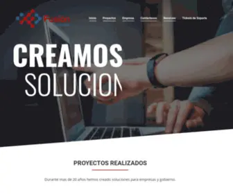 Fusionmx.net(Desarrollo de aplicaciones y paginas wordpress en Guadalajara) Screenshot