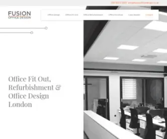 Fusionofficedesign.co.uk(Bot Verification) Screenshot