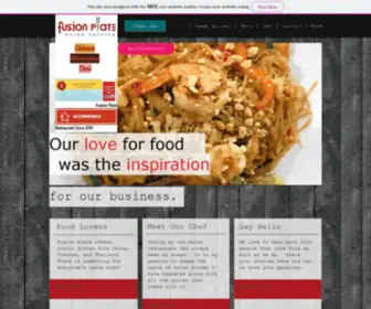 Fusionplatepho.com(Vietnamese food) Screenshot