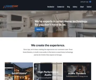 Fusionpoint.net(Control4 Smart Home Technology) Screenshot