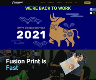 Fusionprint.my(Fusion Print custom transfers printing) Screenshot