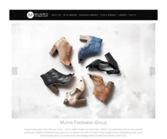 Fusionretailbrands.com.au(Munro Footwear Group) Screenshot