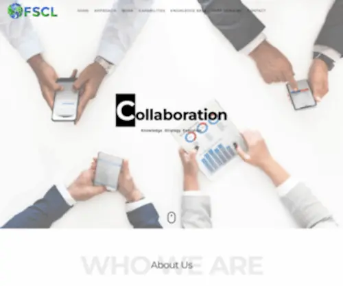 Fusionscl.com(Management Consultants) Screenshot