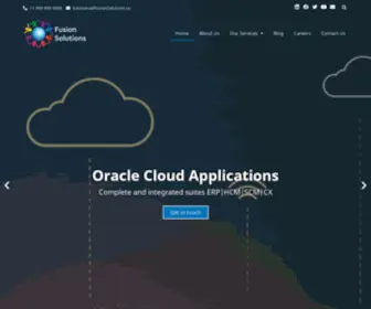 Fusionsolutions.co(Fusion Solutions) Screenshot
