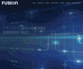 Fusionsourcing.com(Fusion Sourcing Group) Screenshot