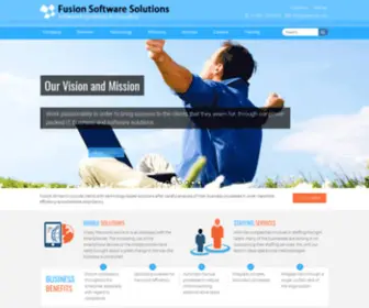 Fusionss.com(Fusion Software Solutions) Screenshot