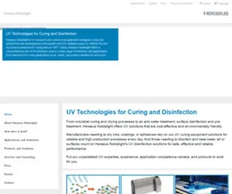 Fusionuv.com(UV Process Technology Solutions) Screenshot
