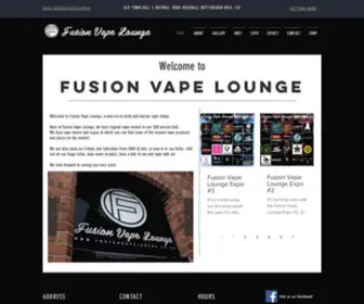 Fusionvapelounge.co.uk(Fusion Vape Lounge) Screenshot