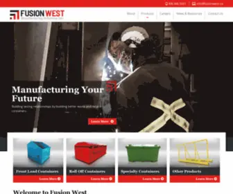 Fusionwest.ca(Fusion West) Screenshot