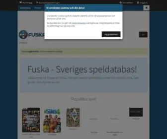Fuska.se(Sveriges största speldatabas med fusk) Screenshot