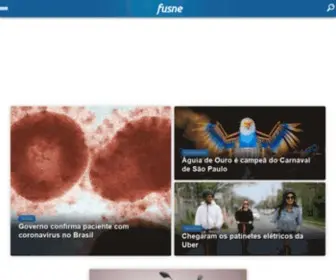 Fusne.com(Notícias de um jeito diferente) Screenshot