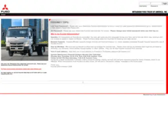 Fusonet2.com(Mitsubishi Fuso Truck of America) Screenshot