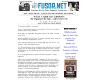 Fusor.net(Fusor) Screenshot