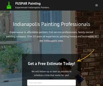 Fusparpainting.com(Experienced Indianapolis Painters) Screenshot