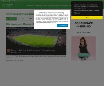 Fussball-Addict.com(Fußball) Screenshot