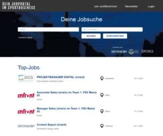 Fussball-Jobs.de(Fußball) Screenshot