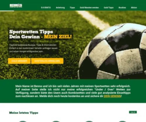 Fussball-Sportwetten-Tipps.com Screenshot