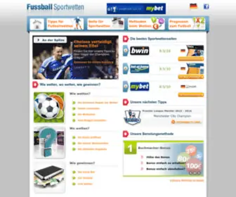 Fussball-Sportwetten.com Screenshot