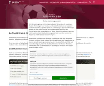 Fussball-WM.pro(Fußball WM & EM) Screenshot