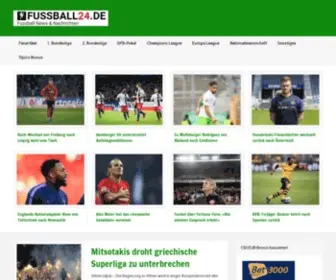 Fussball24.de(Ergebnisse, Spielpläne, Tabellen, Statistiken und mehr) Screenshot