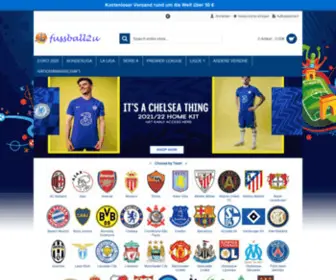 Fussball2U.com(Günstige Fußballtrikots kaufen) Screenshot