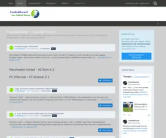 Fussballboard.de(Fussball Forum) Screenshot