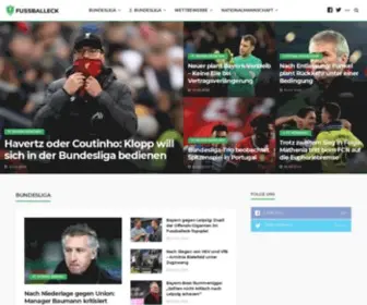 Fussballeck.com(Aktuelle Fußball) Screenshot