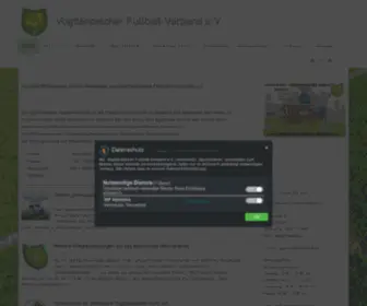 Fussballgoeltzschtal.de(Vogtländischer Fußball) Screenshot