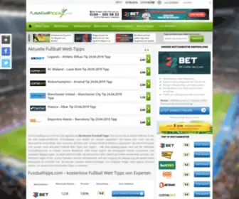 Fussballtipps.com(Kostenlose fussball wett) Screenshot