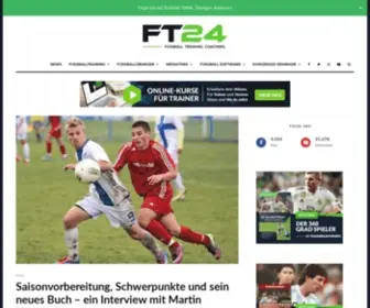 Fussballtraining24.de(Fußballtraining Online) Screenshot