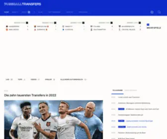 Fussballtransfers.com(Alle Fußballnachrichten live) Screenshot