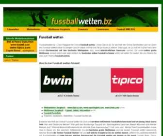 Fussballwetten.bz(Fussballwetten) Screenshot