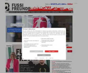 Fussifreunde.de(FussiFreunde Hamburg) Screenshot