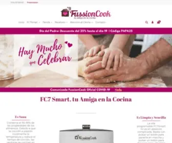 Fussioncook.com(Robot de cocina FussionCook) Screenshot