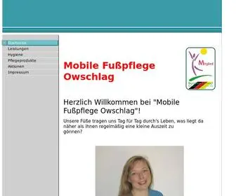 Fusspflege-Owschlag.de(Fußpflege) Screenshot