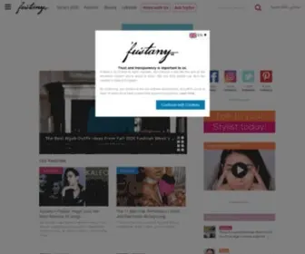 Fustany.com(The Fashion Magazine for Arab & Middle East Women) Screenshot