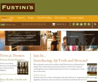 Fustinis.com(Fustini's Oils and Vinegars) Screenshot
