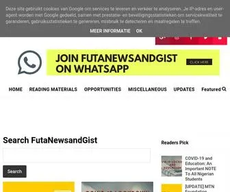 Futanewsandgist.com(The Number 1 blog) Screenshot