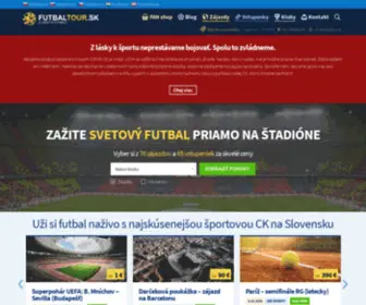 Futbaltour.sk(Zájazdy) Screenshot