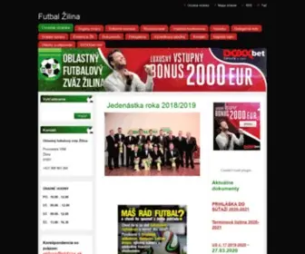 Futbalzilina.sk(Futbal) Screenshot