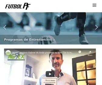 Futbol-PF.com.mx(Fútbol y preparación física) Screenshot