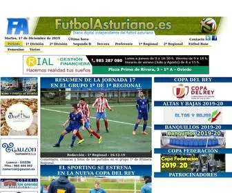 Futbolasturiano.es(Peri) Screenshot