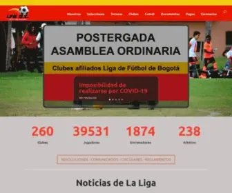 Futbolbogotano.com(Inicio) Screenshot