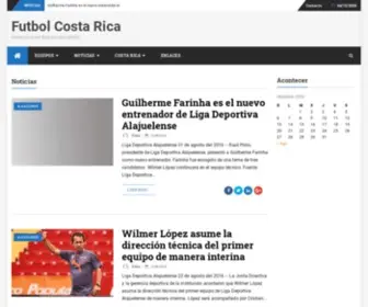 Futbol.co.cr(FUTBOL Costa Rica) Screenshot