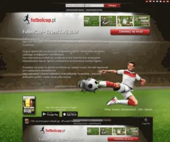 Futbolcup.pl(Twój darmowy menadżer piłkarski online) Screenshot