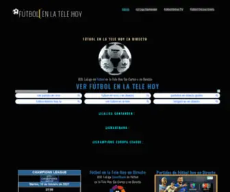 Futbolenlatelehoy.es(✅) Screenshot