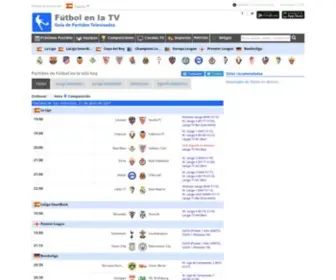 Futbolenlatv.es(Rayo Zuliano) Screenshot