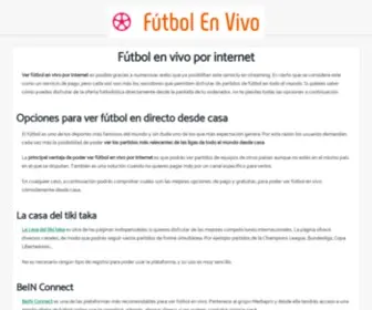 Futbolenvivoporinternet.com(Futbolenvivoporinternet) Screenshot